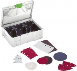 Systainer for 5 round abrasives FESTOOL